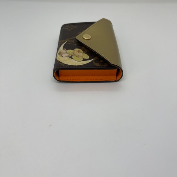 Louis Vuitton Monogram Vivienne Card Holder Pouch Gold - Picture 5 of 7